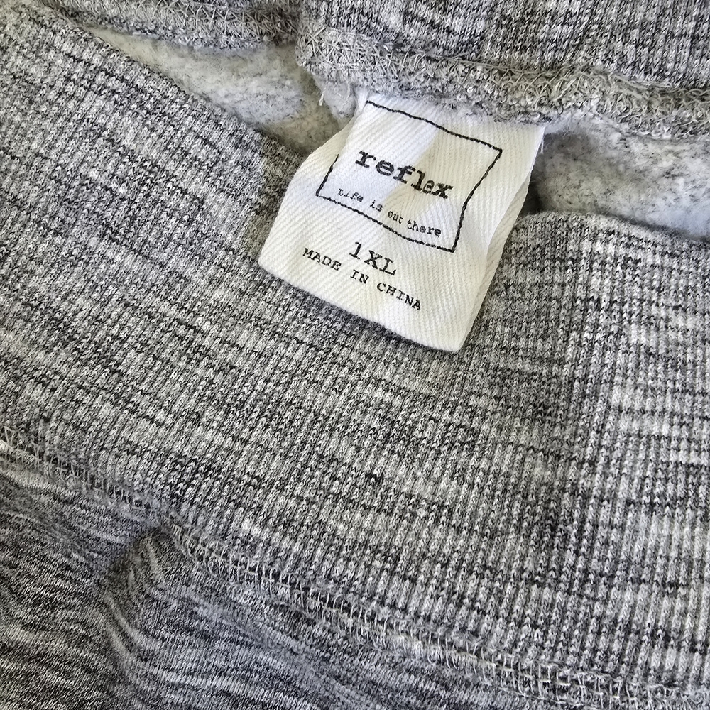 Reflex Cream, Gray and Black Jogger Pants & Hoodie Set - Picture 5 of 5